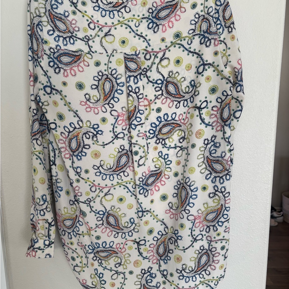 Colorful Paisley Blouse